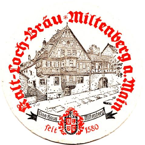 miltenberg mil-by kalt rund 1b (215-u l das haus-schwarzrot) 